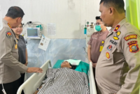 Kondisi Faradila menjadi korban penyerangan