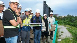 Otoritas IKN meninjau Pembangunan Polresta (Foto: Istimewah)