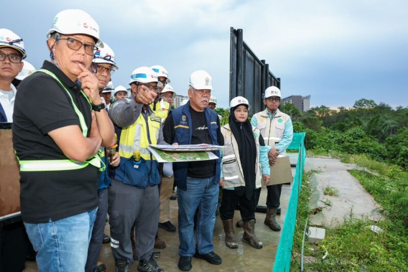 Otoritas IKN meninjau Pembangunan Polresta (Foto: Istimewah)