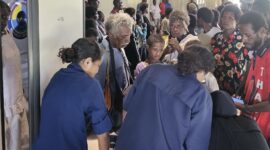 Pemeriksaan Barang dan Pas Jalan Warga PNG oleh Petugas Indonesia