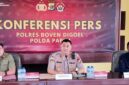 Konferensi Pers Polres Boven Digoel