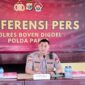 Konferensi Pers Polres Boven Digoel