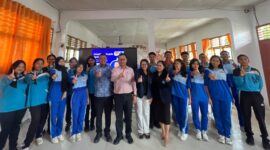 Peserta Pelatihan Publik Speaking SMAN 1 Doloksanggu