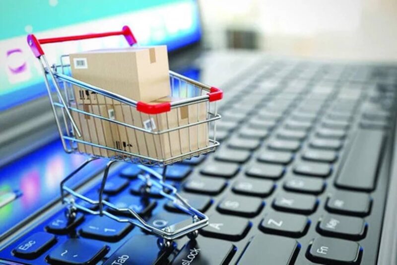 Illustrasi Belanja Online