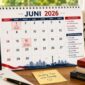 Kalender Bulan Juni 2026