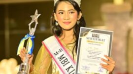Sinar Mangi Juara Utama Miss Bintang Indonesia Kids Papua Tengah dan Maluku 2026 (Foto: Istimewa)