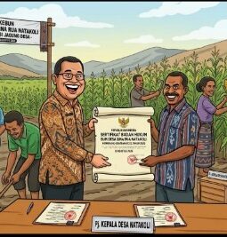 Sertifikat Legalitas Digenggam, BUM Desa “Sina Rua” Siap Menggebrak